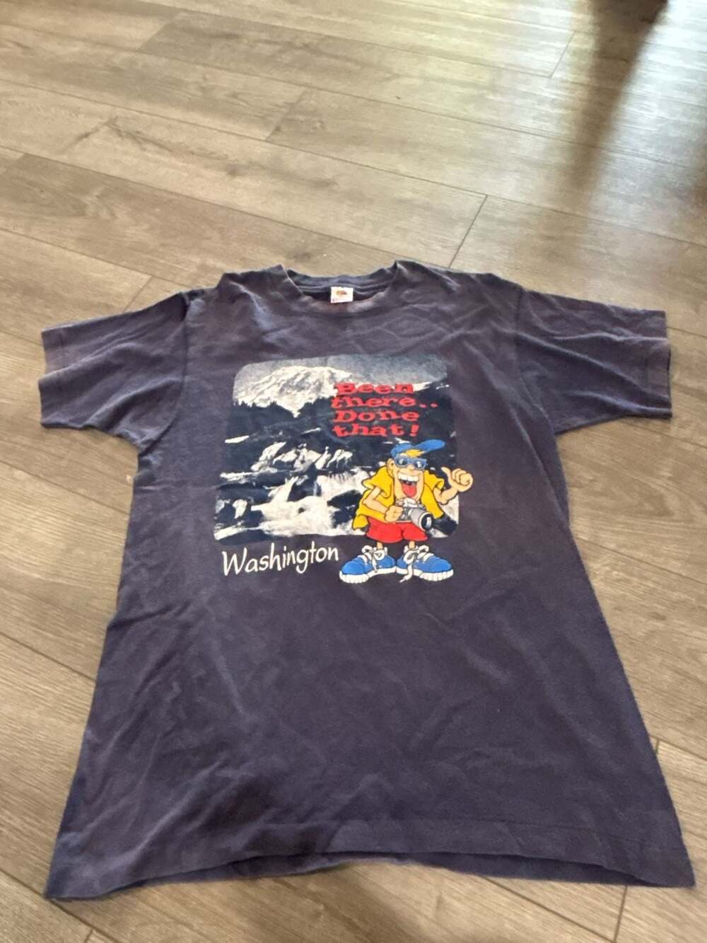 Vintage 90's Been There Done That Washington Tee